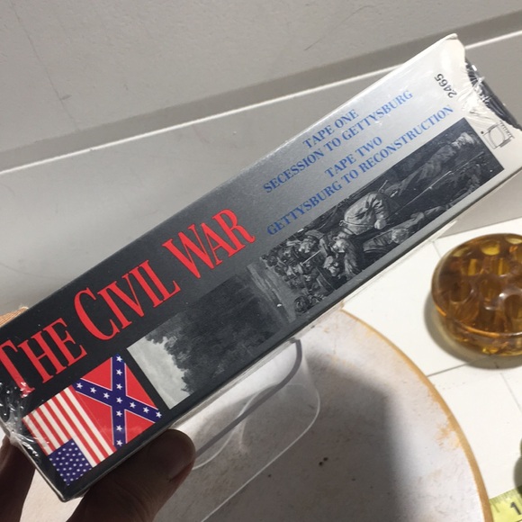 VHS tapes New in package old stock Civil War set tapes 1& 2 1861-1865 - Picture 3 of 10
